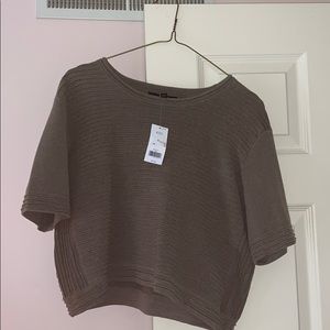 Banana Republic boxy cropped top